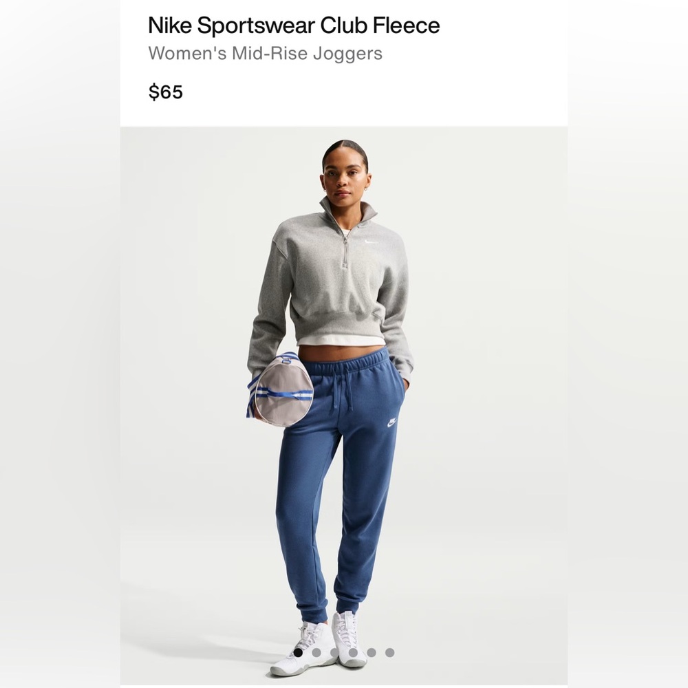 Nike Cotton Joggers Women’s Medium